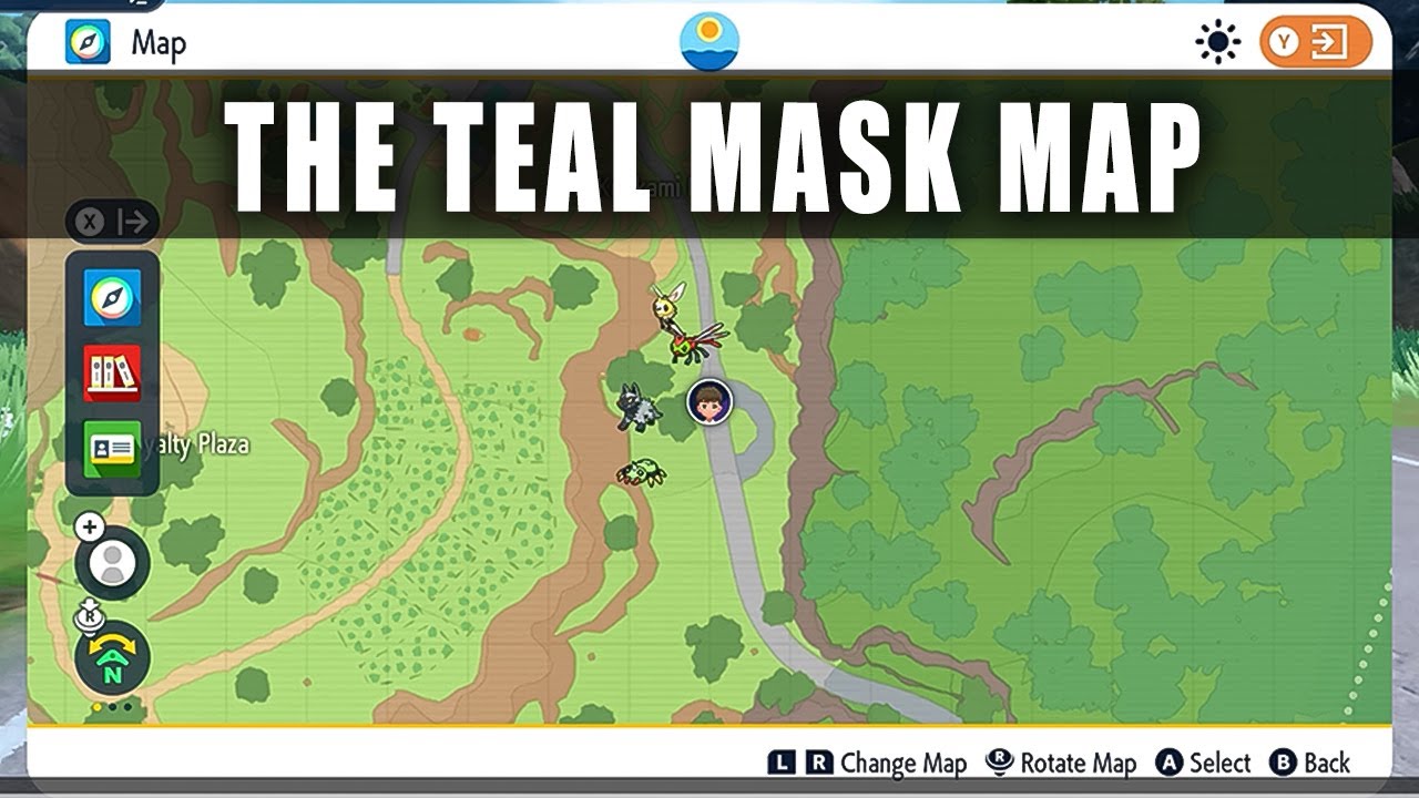 Map of Septentria, The Turquoise Mask DLC Region - Pokémon Scarlet and  Violet - Pokémon Scarlet Violet