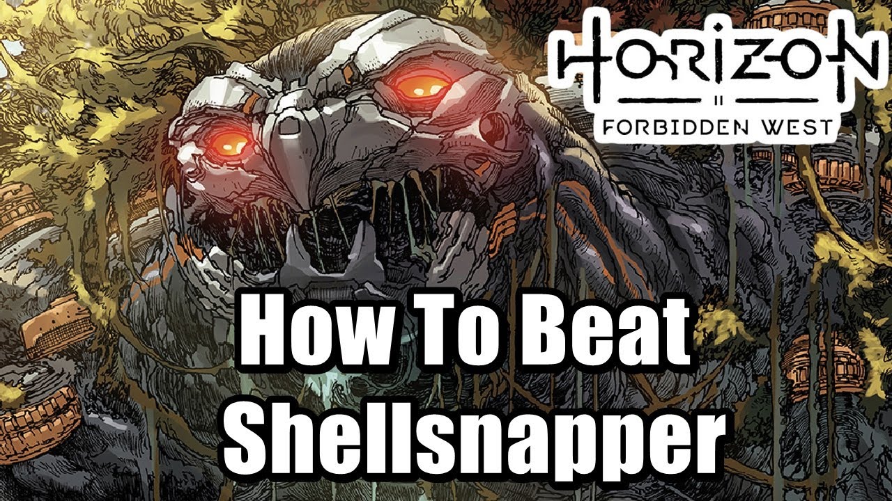 How To Beat the Shellsnapper Horizon Forbidden West The Burning Blooms Walkthrough