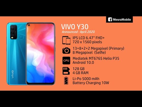 Vivo Y30 Price, Official Look, Design, Camera, Specifications, Camera