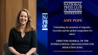 IN FULL: Amy Pope's Address to the National Press Club