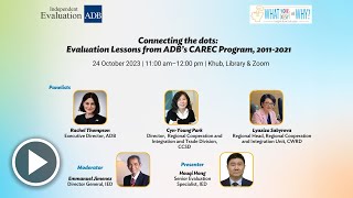 Connecting the Dots: Evaluation Lessons from ADB's CAREC Program 2011-2021
