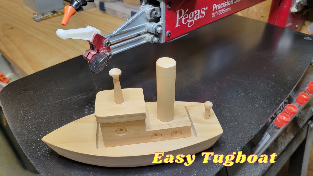How to make a toy tugboat