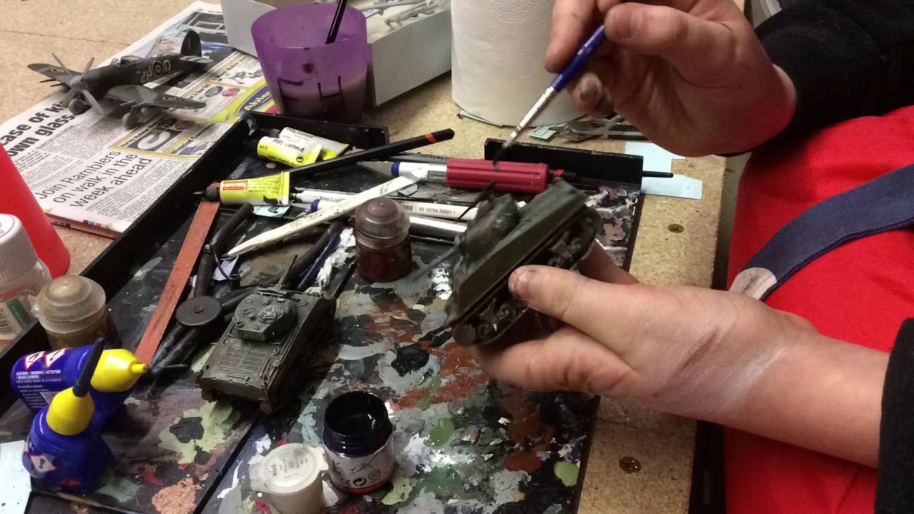 Weathering Techniques Ep1 Dry brushing YouTube