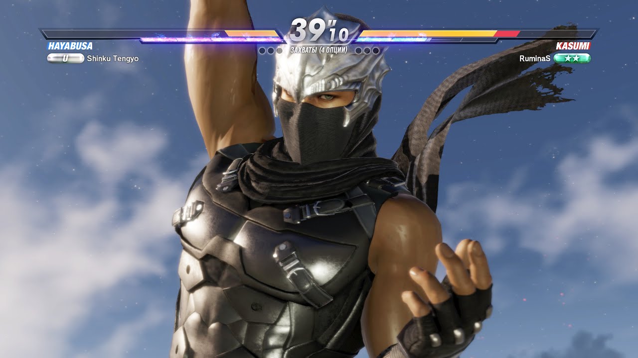 DOA6, RuminaS, Kasumi Vs Shinku Tengyo, Hayabusa, Dead or Alive 6, 4k