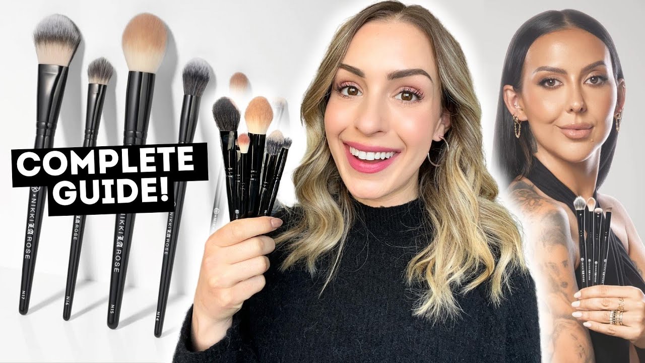 Nikki La Rose Makeup Brush Set