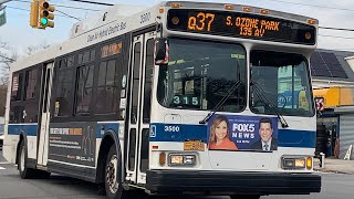 MTA Bus | Q24 & Q37 Buses Along Atlantic Avenue and 111th Street