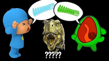 15 Nibble Nom Pocoyo Screaming Sound Variations in 40 Seconds | MODIFY EVERYTHING