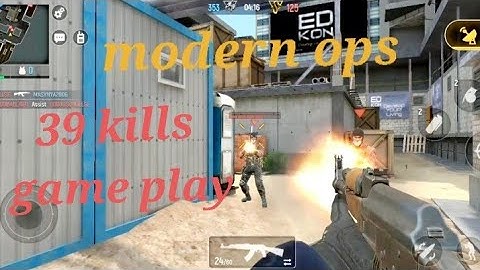 modern ops video games play/I kills 39 enemies /future gaming/games play video