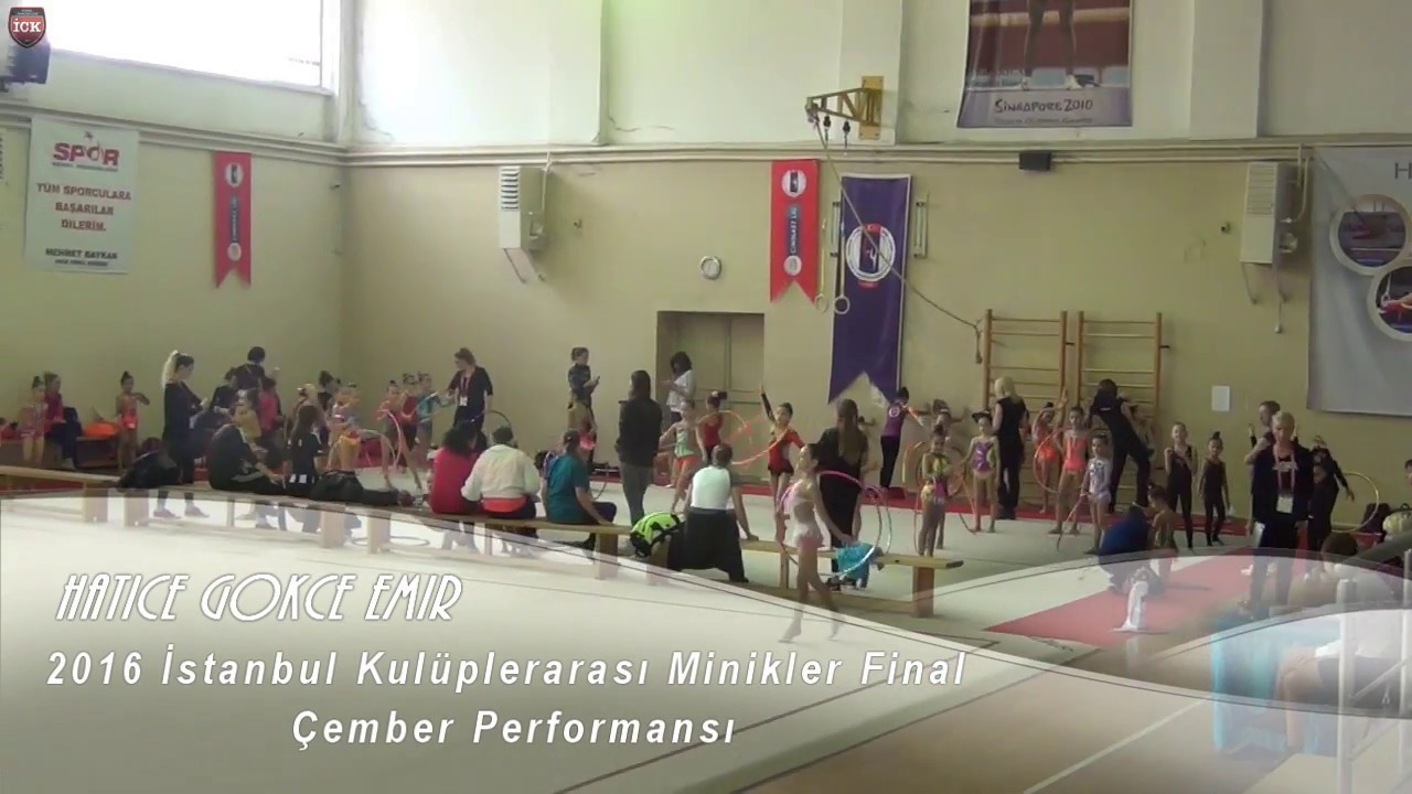 Hatice Gökçe EMİR 2016 İstanbul Kulüplerarası Minikler Final Çember Performansı