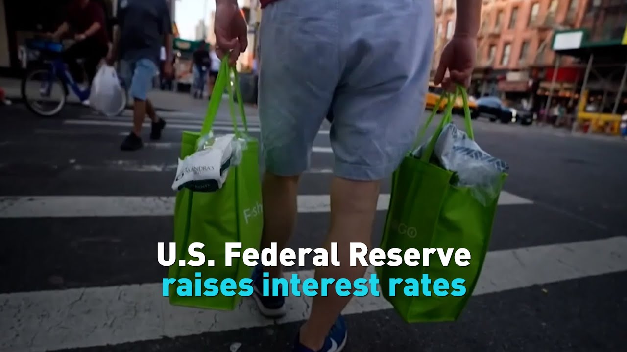 U.S. Federal Reserve raises interest rates - YouTube