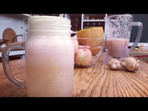 გურმანია - ატმის და ნესვის კოქტეილი თეთრი რომით