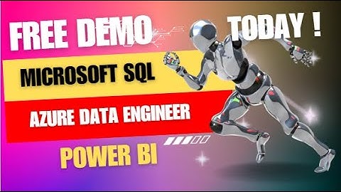 SQL + Azure Data Engineer  + Power BI :  Free LIVE Demo Today at 7 PM