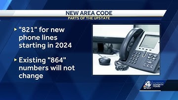 New area code coming to Upstate region of South Carolina, officials say