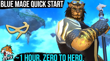 BLUE MAGE FAST GUIDE! - 0 to FARMING MOOGLE TOMESTONES! [FFXIV Patch 6.2 Endwalker Update!]