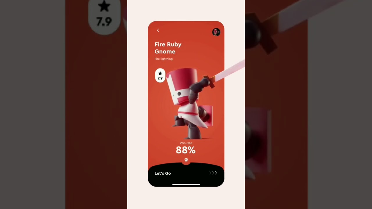 Amazing Game Character UI Inspiration Design 