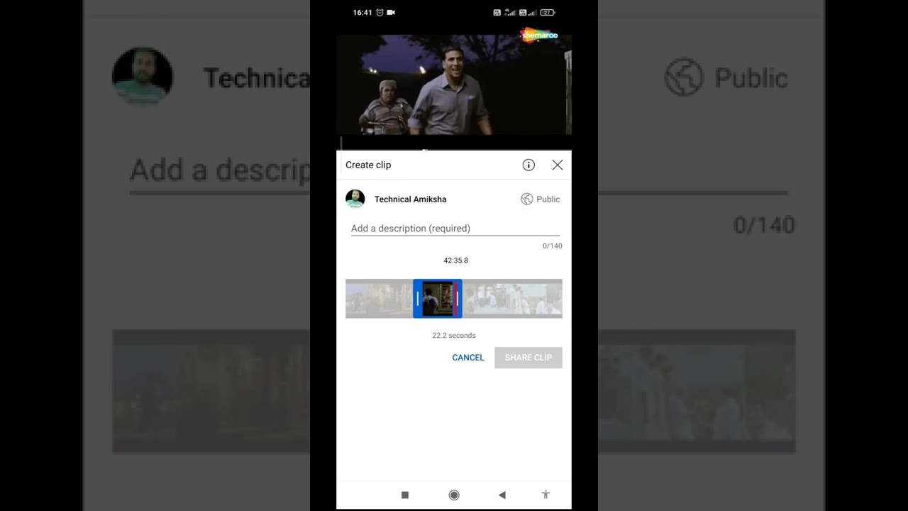 YouTube में कोई भी वीडियो का interesting part कैसे cut करना है। clip cutting from YouTube।