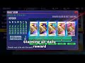 Claiming all daily log in packs  pd collection  nba 2k mobile