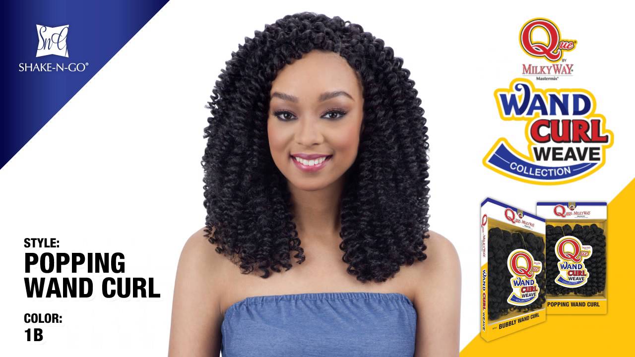 Que By Milkyway Master Mix Wand Curl Weave Collection Youtube