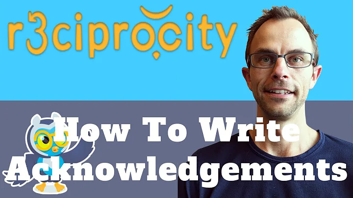 Master The Art Of Acknowledgements In Your Research Paper!