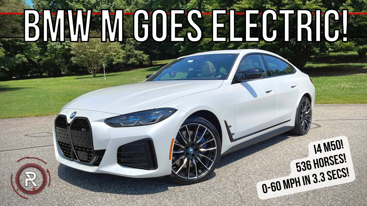 BMW i4 M50 Leaks Out As An M-Badged Electric Sedan