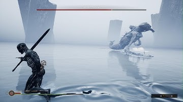 Mortal Shell: The Unchained Final Boss Fight(Obsidian Dark Form)