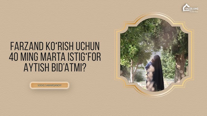 Birinchi marta eshagimga qoyishdi