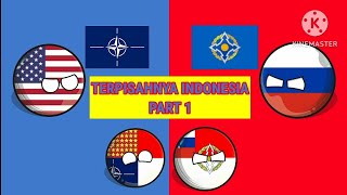 Terpisahnya Indonesia part 1 #shorts #countryballs