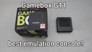 Console Gamebox G11 Long Test Gameplay  Best Console for Emulation?