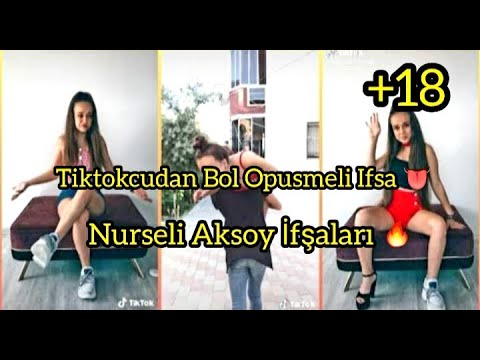 Nurseli Aksoy Öpüşme İfsa +18/ Tiktokçu Evlilerle Sevişiyor| Duygu Aycan meriç izgiyle opusme