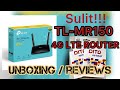 Tplink tlmr150 4g lte  wifi router  unboxing and reviews  liz vlog