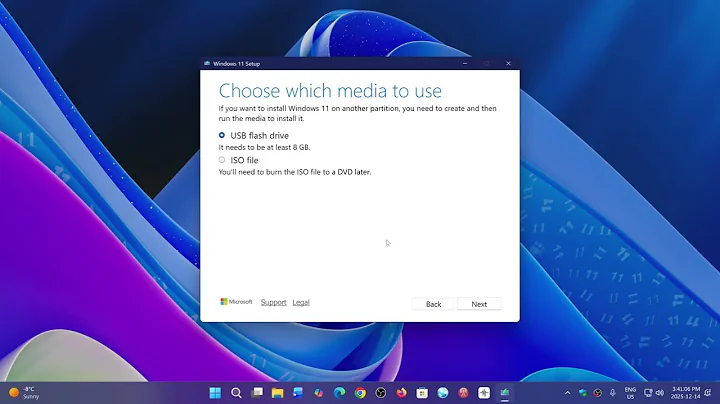 Windows 11 24H2 25H2 Media creation tool now will give you December 2025 security update