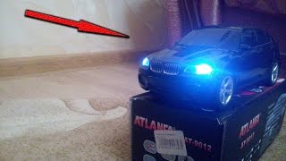 Музыкальная колонка автомобиль ATLANFA AT-9012 - распаковка