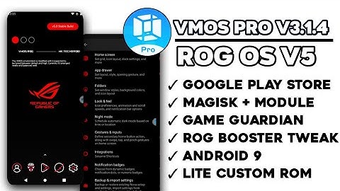 VMOS Pro Custom ROM | ROG ROM v5 Fix Auto Restart Work Google Play store
