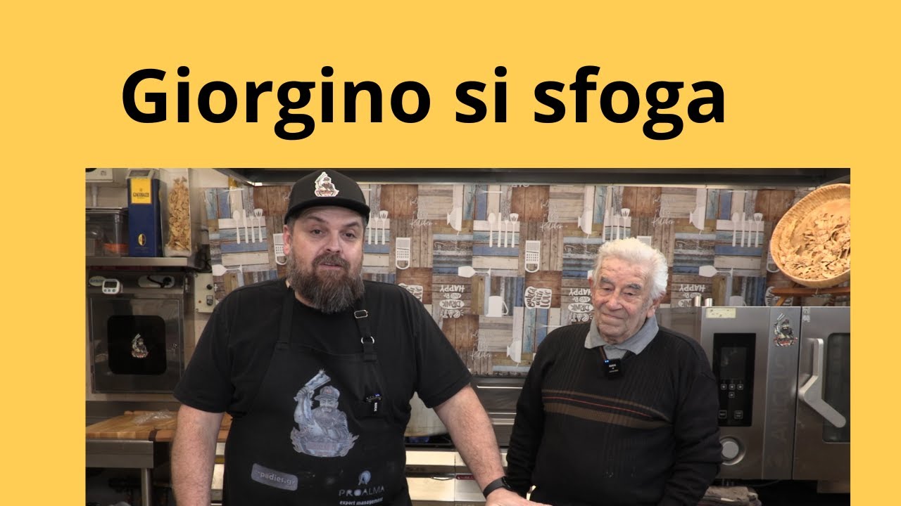 Giorgino si sfoga