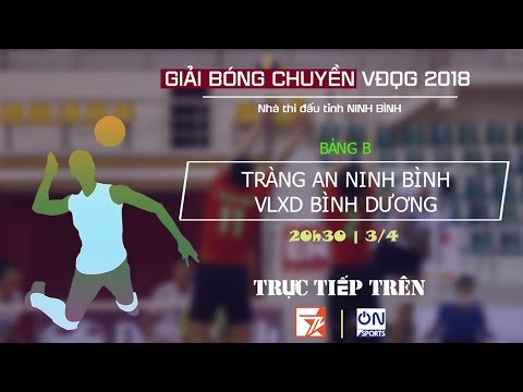bóng đá tv6 Bóng chuyền VĐQG PV Gas 2019 Vòng 1 Bảng B Tràng An Ninh Bình - VLXD Bình Dương