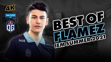 [RAW 4K] flameZ csgo | POV | OG vs EVIL GENIUSES | IEM SUMMER 2021