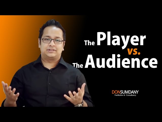 The Player vs. the Audience by Ghulam Sumdany Don