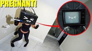 I CAUGHT TV WOMAN PREGNANT IN REAL LIFE! (SKIBIDI MOVIE BABY VERSION)