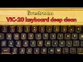 VIC-20 Keyboard Deep Clean Livestream!