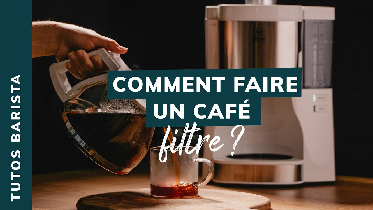 TUTO] Comment faire un café filtre ? (avec une cafetière électrique) 