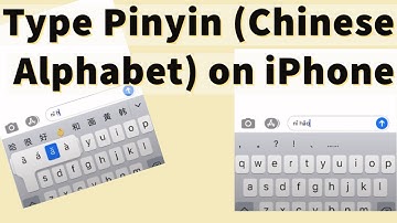 How to type Pinyin on iPhone and iPad (Chinese alphabet) 怎么用手机打汉语拼音 | How to type Pinyin on iPad