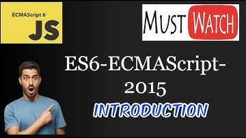 ES6 2015 introduction | ES6- Introduction in Hindi | ES6- Tutorial In Hindi