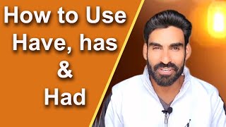 How to use Have #englishgrammar