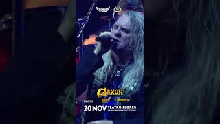 🔥 ¡SAXON en Vivo en Buenos Aires! | Seize The Day Tour 2023 🎸  #live #argentina #heavymetal #saxon