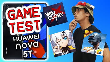 CAN IT HANDLE HIGH GRAPHIC MOBILE GAMES? - Huawei Nova 5T Game Test