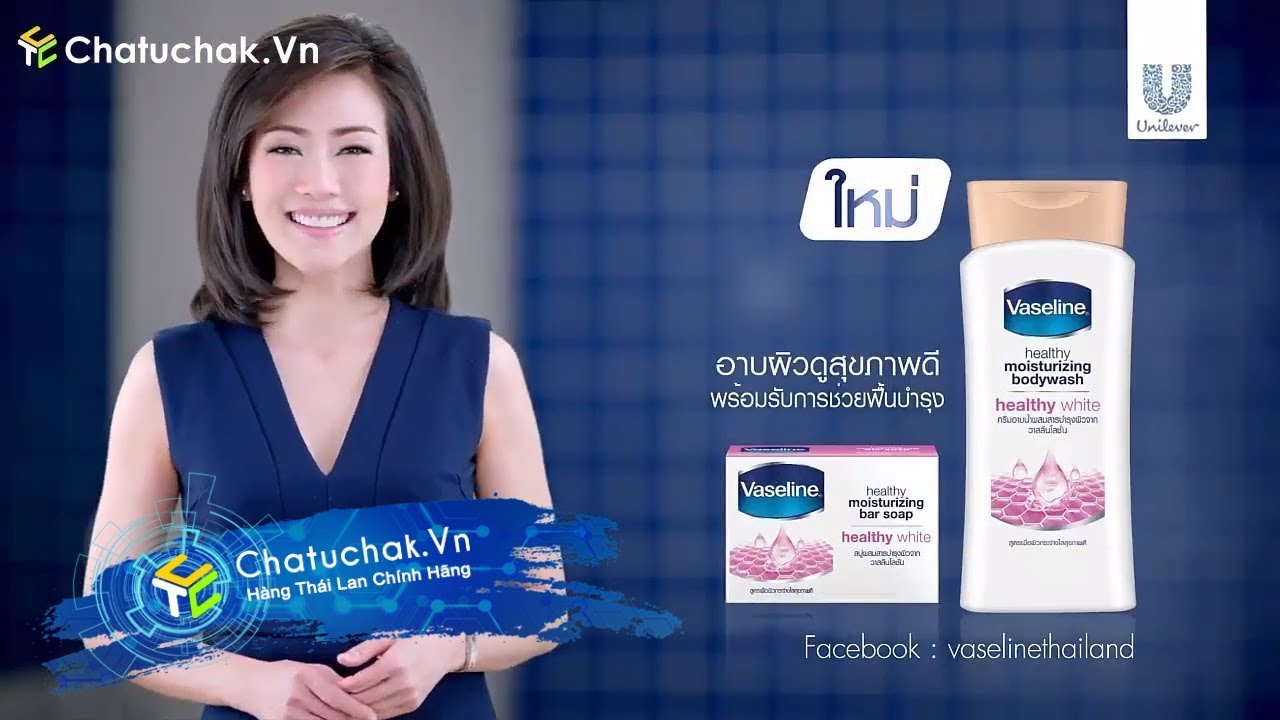 【Chatuchak.Vn】Review Dưỡng Thể Trắng Da Vaseline Thái Lan