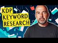 Beginners guide to kdp keyword research