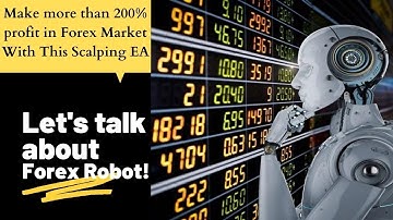 Scalping EA  Forex Robot Live Trading Profit (MT4) 2021 Forex Trading Robot