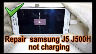 How to change usb connector samsung j5 j500h , replace a micro not
charging ,samsung fake ...