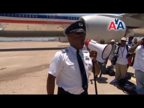 American Airlines Hosts Steve Harvey Mentoring Wee...